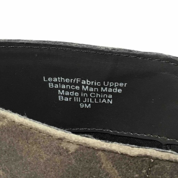 Bar III Jillian Ankle Boots Brown Leather Zip 9 - Picture 8 of 8